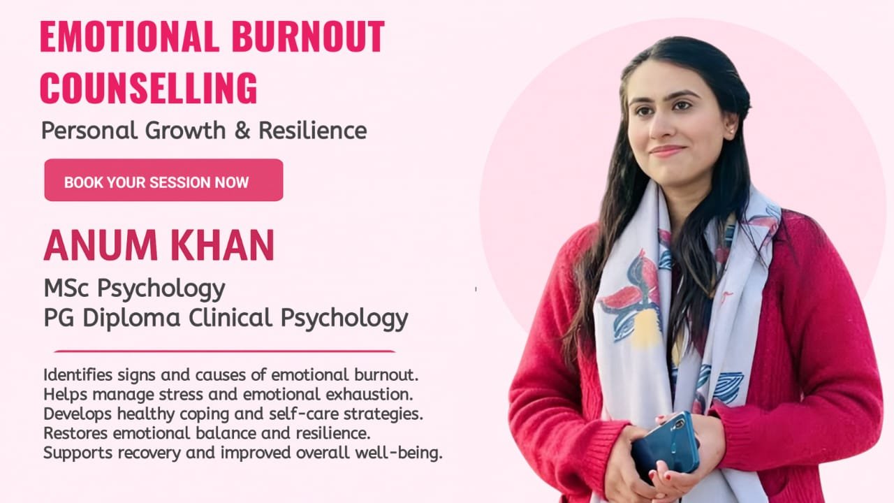 emotional burnout psychologist islamabad